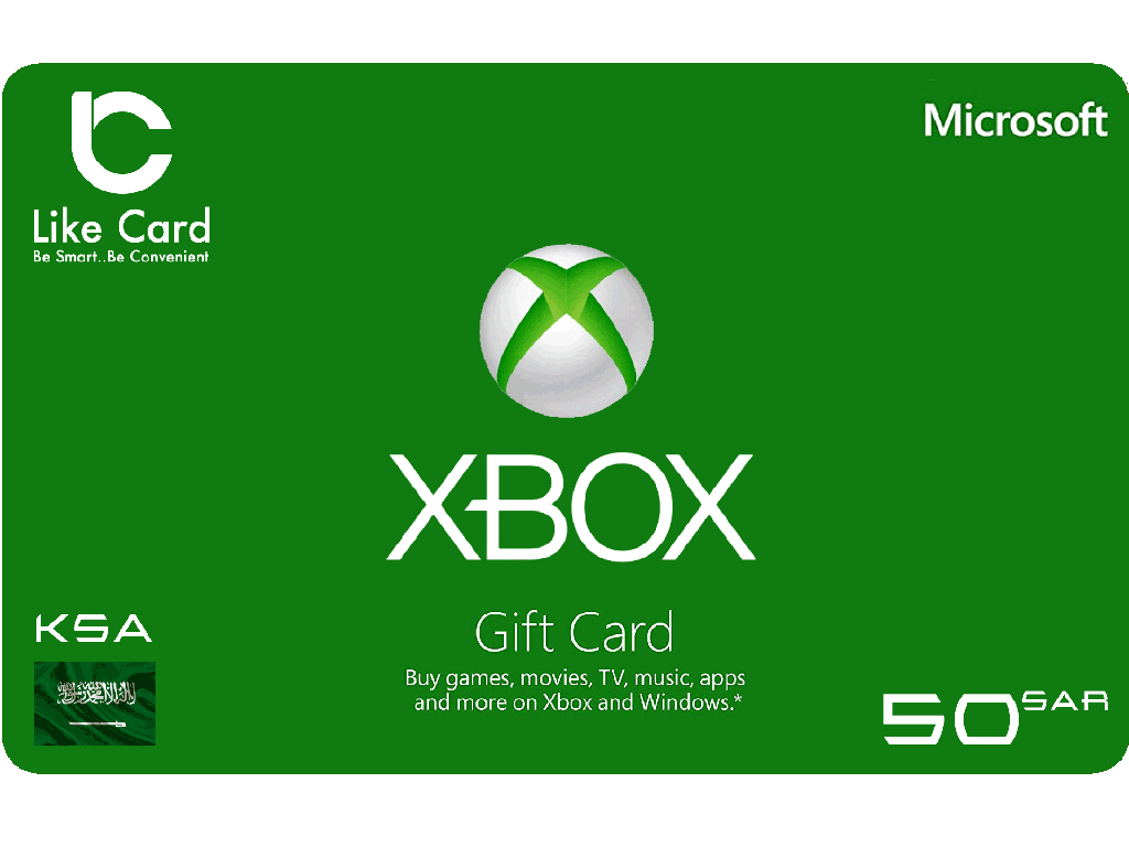 XBOX SAUDI 50 SAR