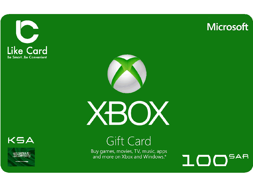 XBOX SAUDI 100 SAR