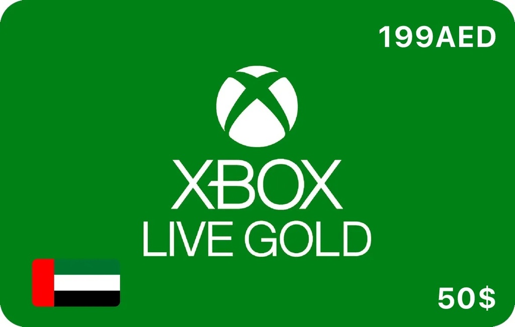 UAE Xbox LIVE 199 AED