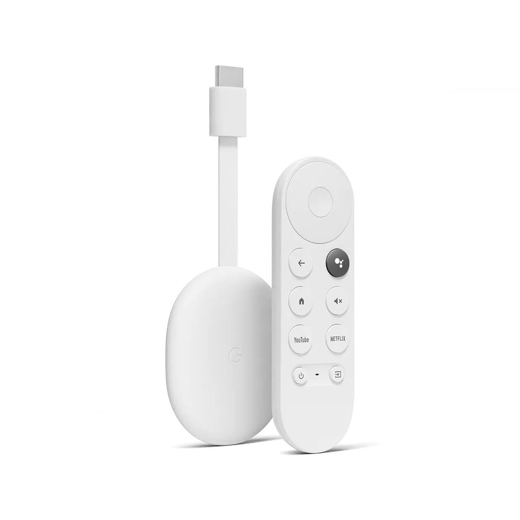 Google Chromecast With Google TV 4K HDR - Snow