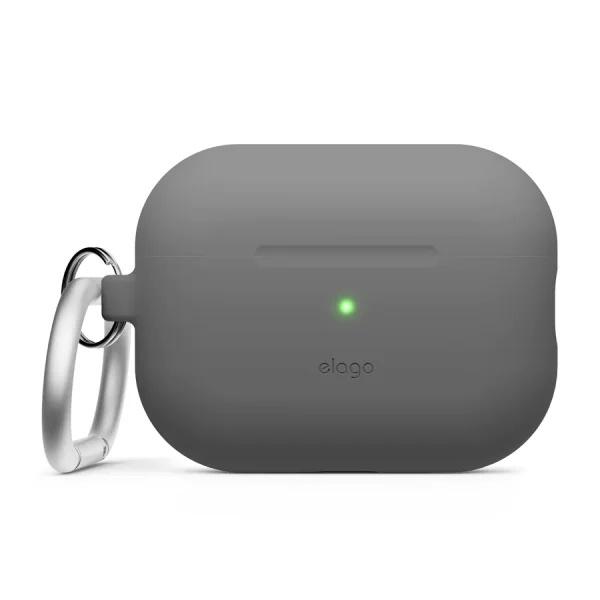 Elago AirPods Pro 1&2 Silicone Hang Case - Dark Gray