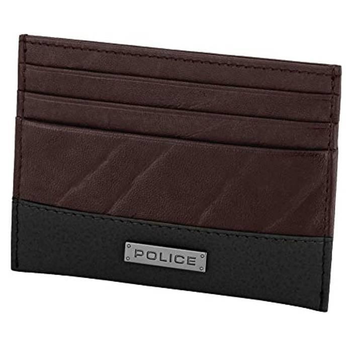 Police Card Case Tolerance - Brown