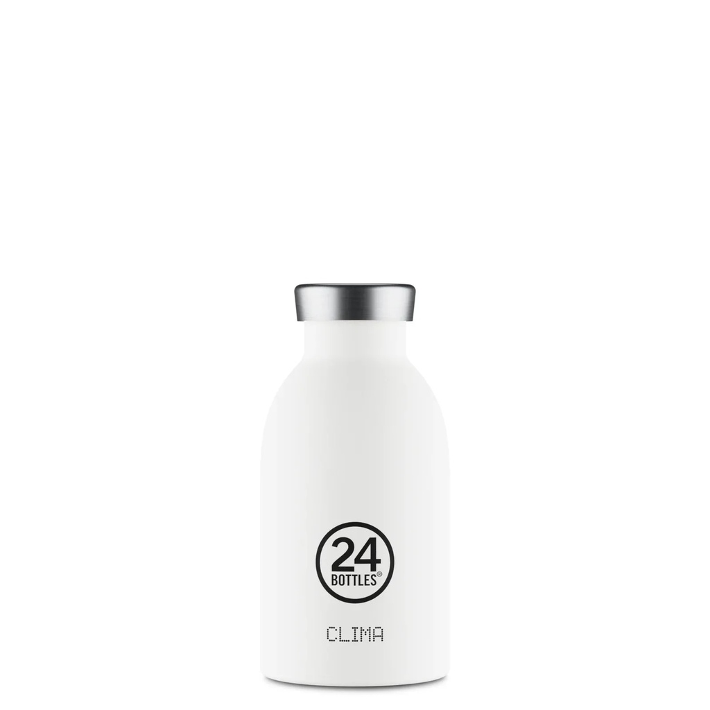 24Bottles Clima 330ml - Stone Ice White