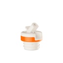 24Bottles Bottle Sport Lid - White & Orange