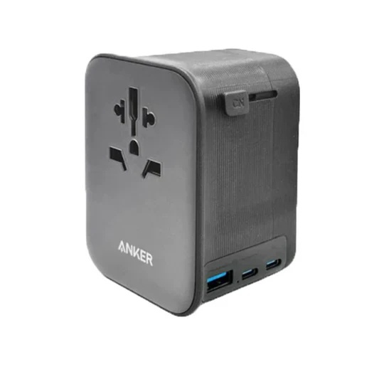 Anker Nano Travel Adapter (4-in-1, 65W) - Black