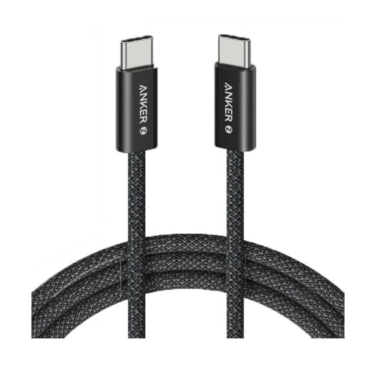 Anker Zolo USB-C to USB-C Cable 240W Braided (1.8m/6ft) -Black