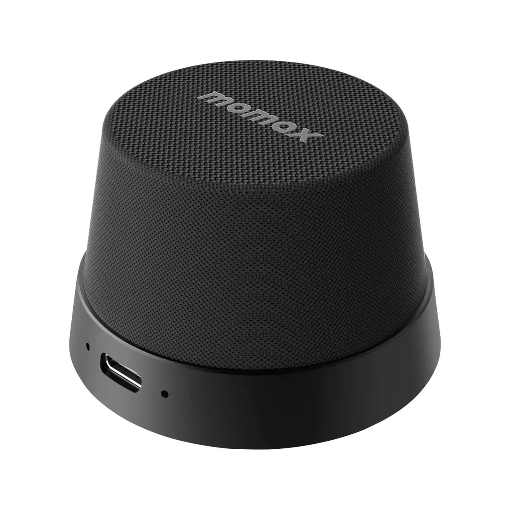 MOMAX - 1-Vibe Go Magnetic Portable True Wireless Speaker (Black)