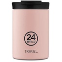 24Bottles Travel Tumbler 350ml - Dusty Pink - Food Lid