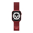 Laut Steel Loop Watch Strap Series 1 8 and ULTRA for Apple Watch 42/44/45/49mm Red