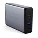 Satechi - Desktop Charger - 108W Pro USB-C PD - 2x USBC - 2x USB-A - Space Gray