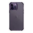 Uniq Hybrid iPhone 14 Pro Case Heldro Mount Series - Fig Purple