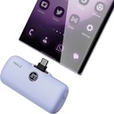 Iwalk Linkme Pro Fast Charge 4800mAh Pocket Battery Type-C With Battery Display - Purple