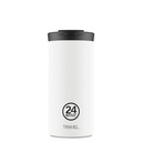 24Bottles Travel Tumbler 600ml Ice White