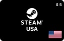 USA Steam Cards - 5$