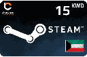 KUWAIT Steam 15 KWD