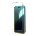 AmazingThing 2.75D Fully Covered Dust Filter Titan Matte Blue Light Glass for iPhone 16 Pro 6.3-inch - Clear