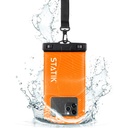 Statik MarCase Floating Waterproof Phone Pouch Case - Orange